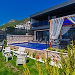 וילה Kalkan'da Deniz Manzarali Lueks Tatil Villasi *