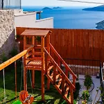וילה Kalkan'da Deniz Manzarali Lueks Tatil Villasi קס