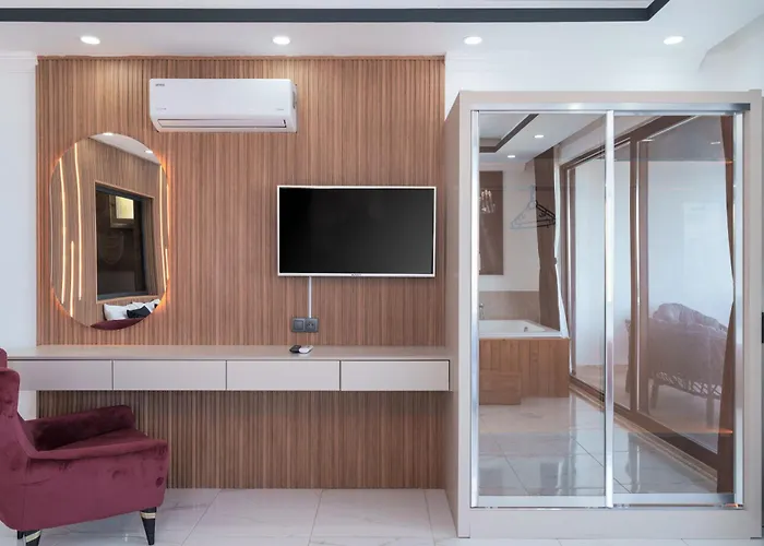 Kalkan'da Deniz Manzarali Lueks Tatil Villasi 别墅 卡斯